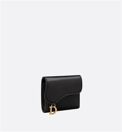 dior saddle lotus wallet black|saddle wallet pouch dior.